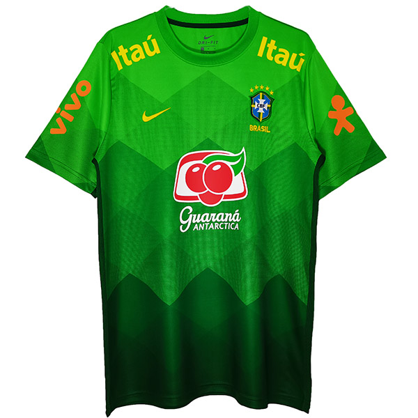 Brazil retro training jersey soccer uniform men's football tops kit sport shirt 2022